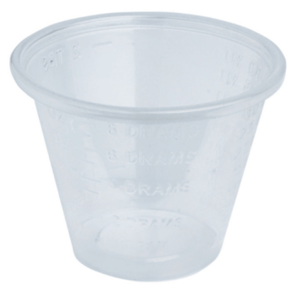 Medicine Cups - Plastic - 30 mL (100/Pack)