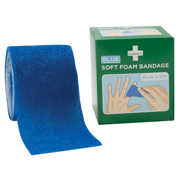 Cederroth Soft Foam Bandage - Blue