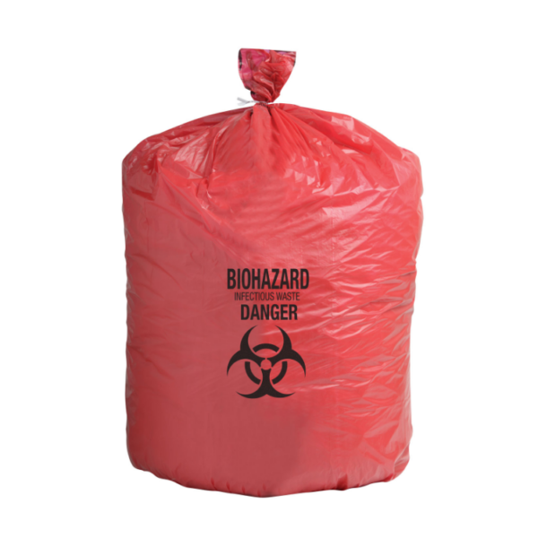 Infectious Waste Bags - Red - 61 x 81.3 cm