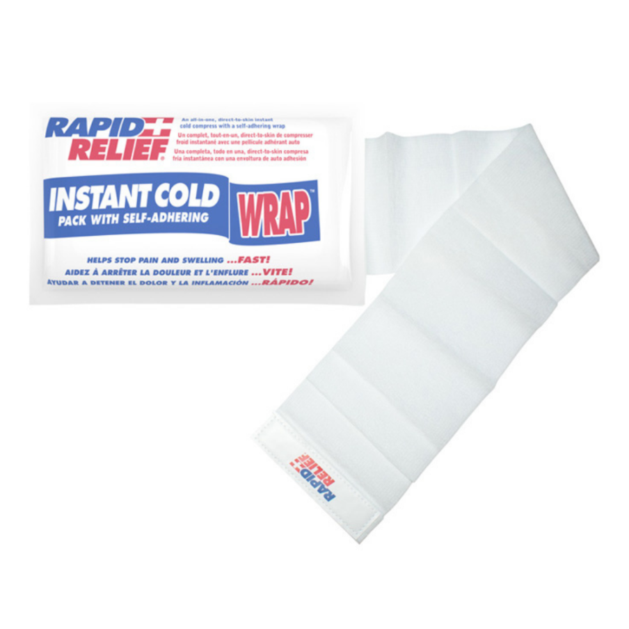 Instant Cold Pack Large w/SelfAdhering Compression Wrap First Aid