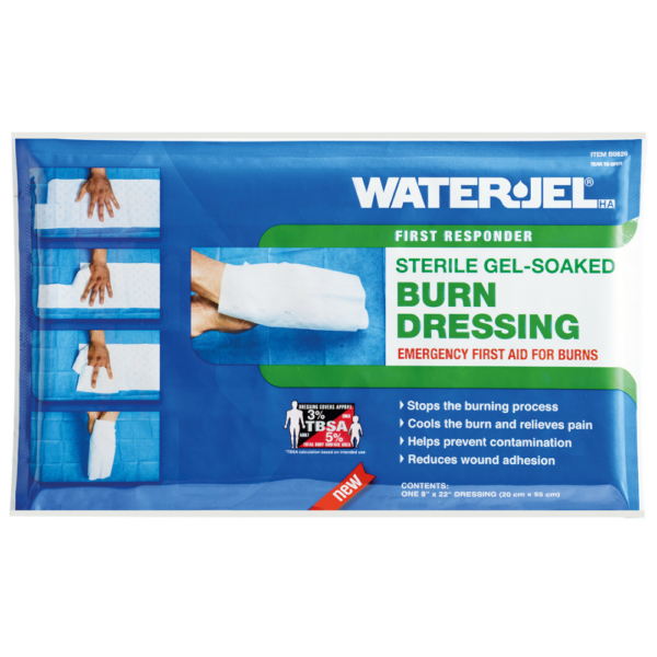 Water-Jel Burn Dressing for Hand Burns - 20.3 x 55.9 cm