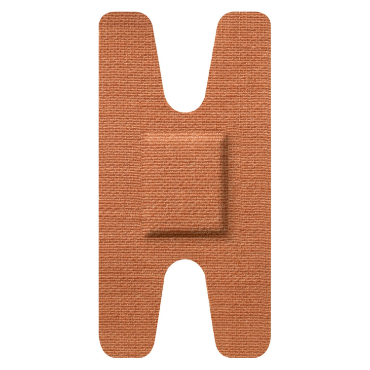 Leukoplast Fabric Bandages - Knuckle - 3.8 x 7.2 cm (100/Box)