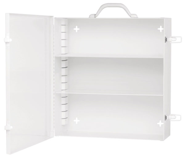 Metal Cabinet - #3 w/2 Adjustable Shelves