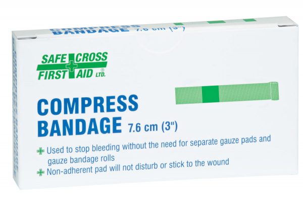 Compress Bandage - 7.6 x 7.6cm (1/Unit Box)