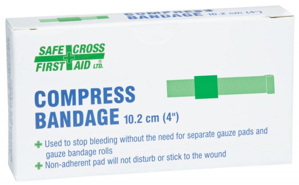 Compress Bandage - 10.2 x 10.2cm