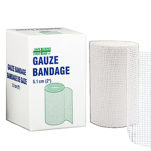 Gauze Bandage Roll - 5.1cm x 9.1m (1/Unit Box)