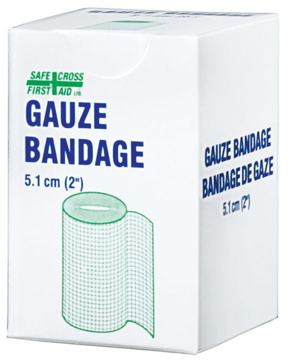 Gauze Bandage Roll - 5.1cm x 9.1m (1/Unit Box)