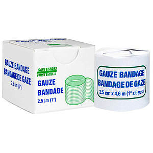 Gauze Bandage Roll - 2.5cm x 4.6m (1/Unit)