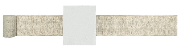 Compress Bandage w/Elastic Tail - 11.4 x 15.2cm