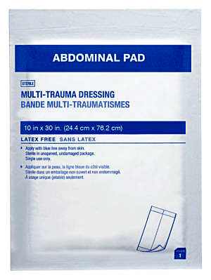 Trauma Dressing - Sterile - 25.4 x 76.2cm