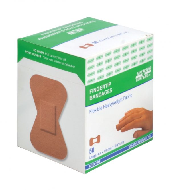 Fingertip Bandages - Large - 4.4 x 7.6cm