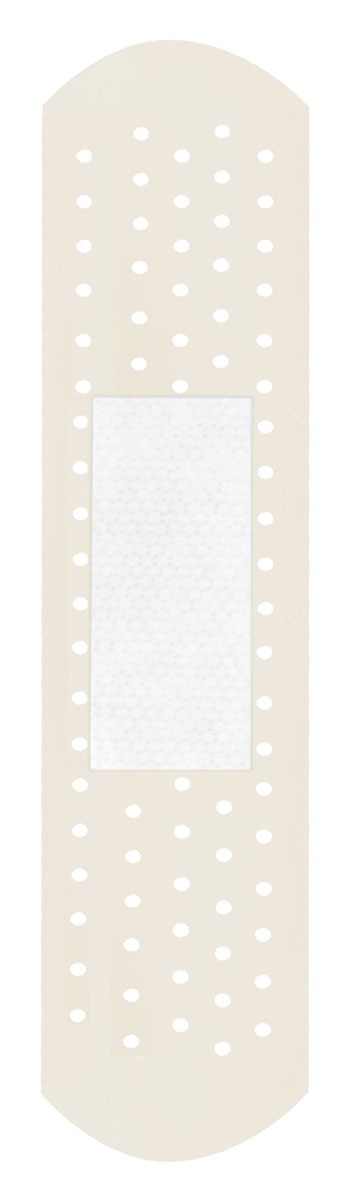 Plastic Bandages - Clear - 1.9 x 7.6cm