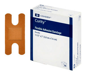 Curity Fabric Knuckle Bandages (30/Box)