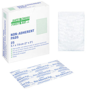 Non-Adherent Pads - Sterile - 5.1 x 7.6cm (25/Box)