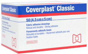 Coverplast - Fabric Bandages - Fingertip Small - 4.4 x 7.2cm (100/Box)