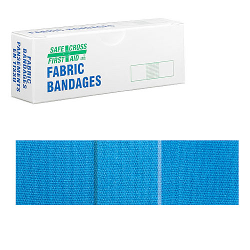 Fabric Detectable Bandages - 2.2 x 7.6cm