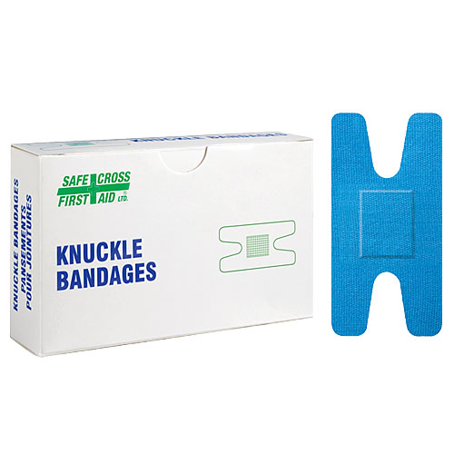 Fabric Detectable Bandages - Knuckle - 3.8 x 7.6cm