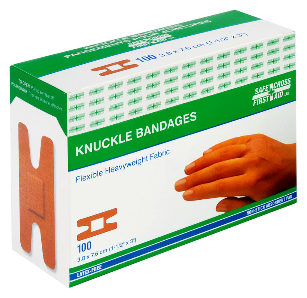 Knuckle Bandages 3.8 x 7.6 cm First Aid Canada