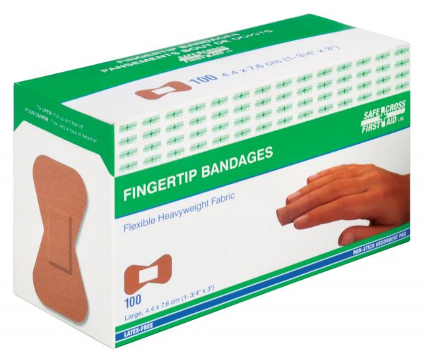 Fingertip Bandages - Large - 4.4 x 7.6cm