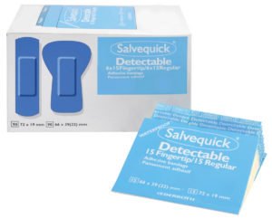 Salvequick Assorted Plastic Detectable Bandage Refills (6 x 35/Pack)