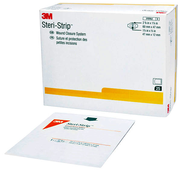 Steri-Strip Wound Closure System - 6 x 4.8cm (25/Box)