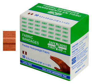 Fabric Bandages - 2.2 x 3.8cm