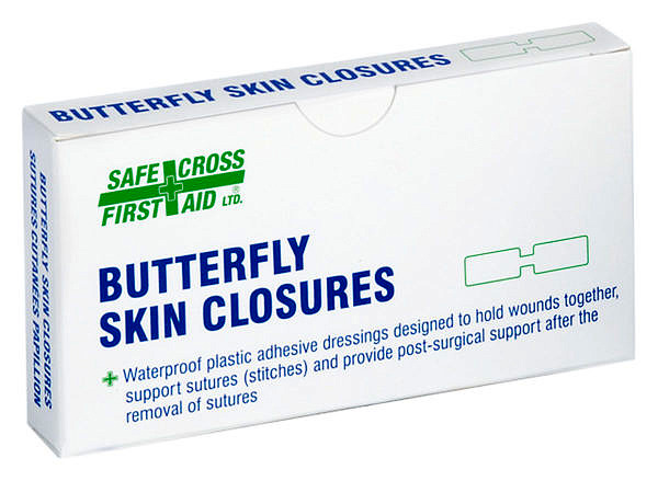 Butterfly Skin Closures - Assorted Sizes