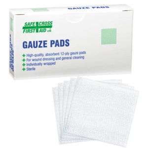 Gauze Pads - Sterile - 7.6 x 7.6cm (6/Unit Box)