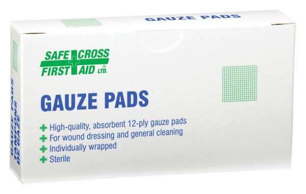 Gauze Pads - Sterile - 5.1 x 5.1cm (6/Unit Box)