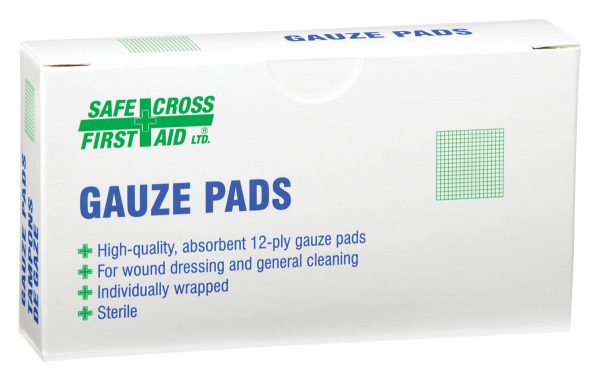 Gauze Pads - Sterile - 7.6 x 7.6cm (6/Unit Box)