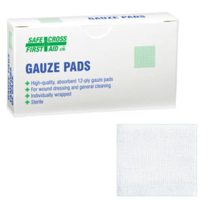 Gauze Pads - Sterile - 10.2 x 10.2cm (4/Unit Box)