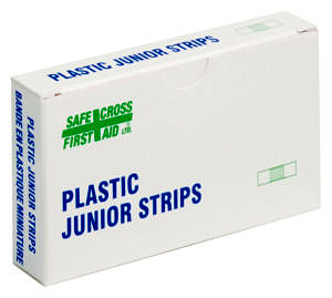 Plastic Bandages - Junior - 1 x 3.8cm (25/Unit Box)
