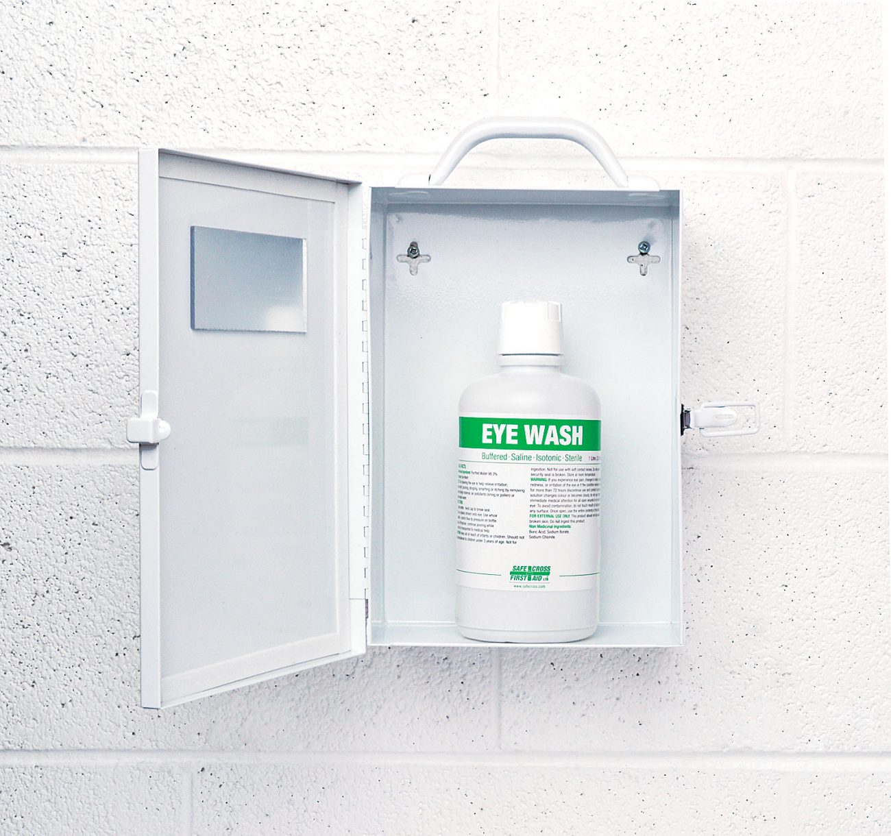 Buy Eye Wash Metal Station w/1 x 1L Eye Wash from Canada