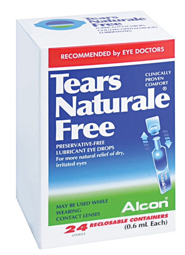 Tears Naturale Free - 0.6mL (24/Box)