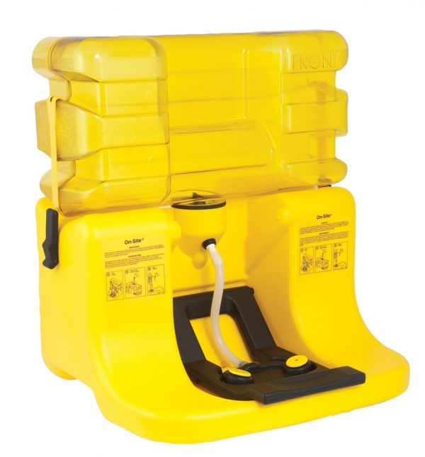 Bradley Gravity-Fed Eye Wash Station w/Preservative