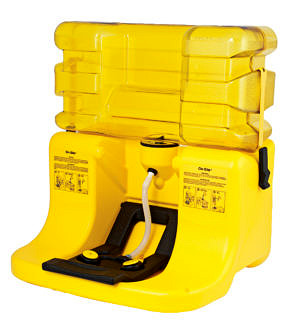 Bradley Gravity-Fed Eye Wash Station w/Preservative