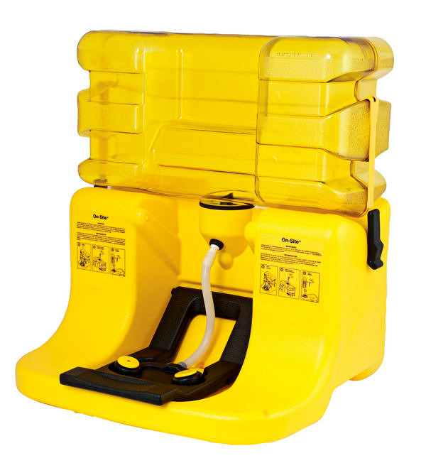 Bradley Gravity-Fed Eye Wash Station w/Preservative