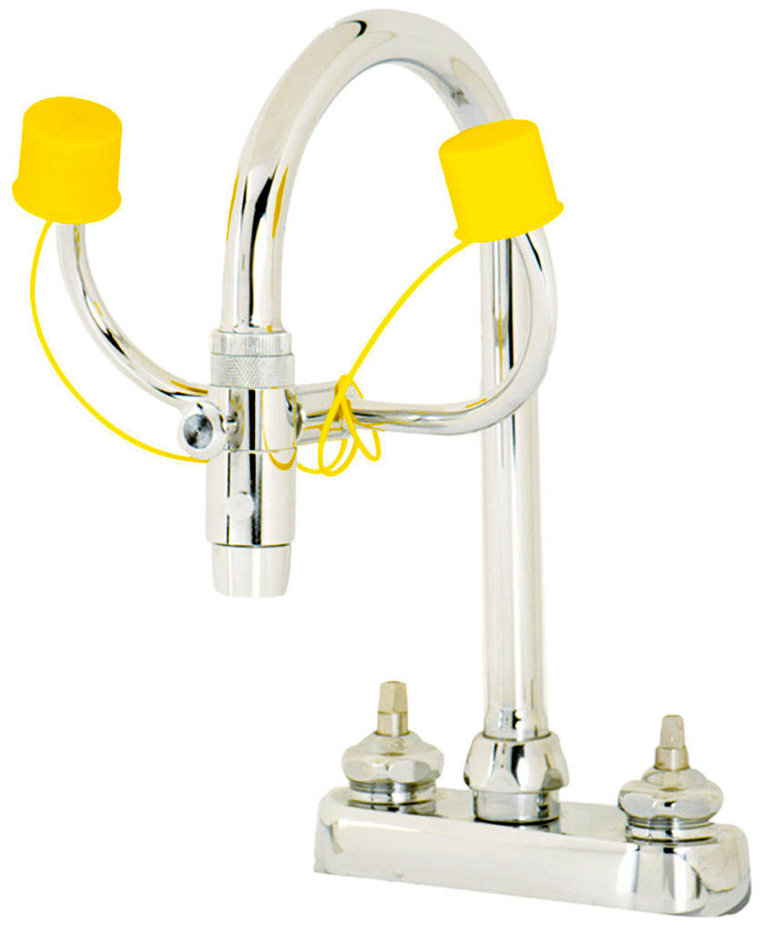 Bradley FaucetMounted Eye Wash Station