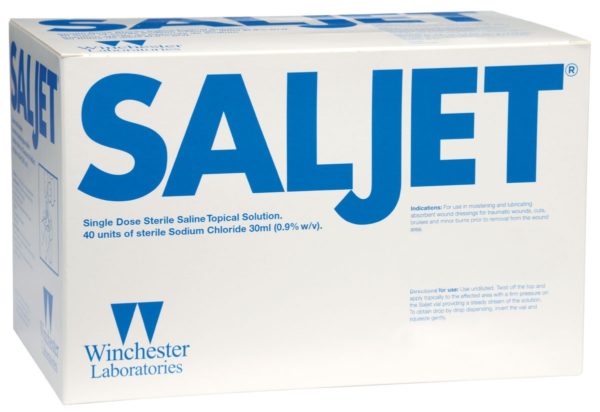 Saljet Saline Topical Solution - 30 mL (40/Box)