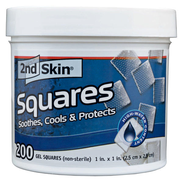 2nd Skin Squares - 2.5cm (200/Tub)