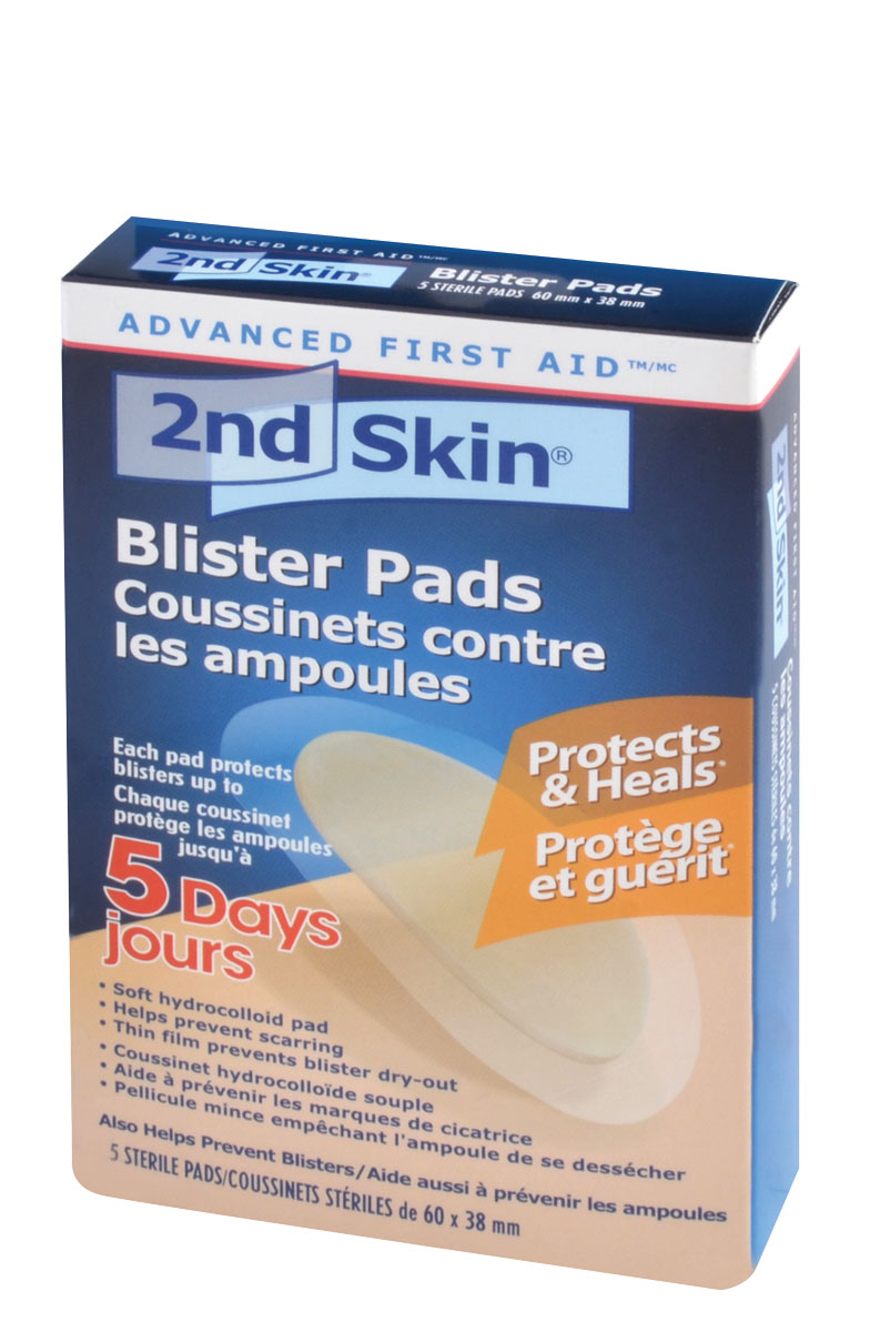 2nd Skin Blister Pads (5/Box)