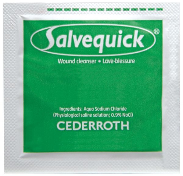 Salvequick Wound Cleanser Refill for First Aid Station