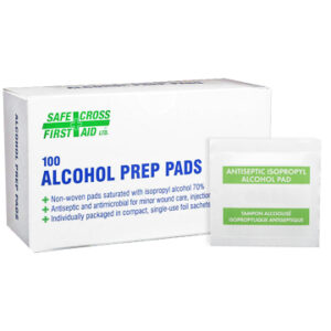 Alcohol Antiseptic Swabs (100/box)