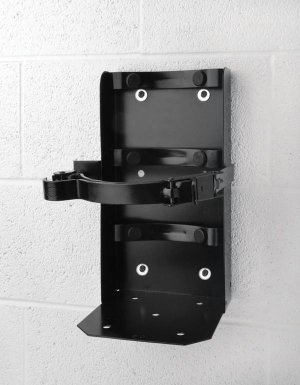 Wall Bracket for Water-Jel Burn Wrap/Extinguisher in Canister (SKU 06620)