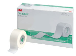Durapore Surgical Cloth Tape - 2.5cm x 9.1m (12/Box)