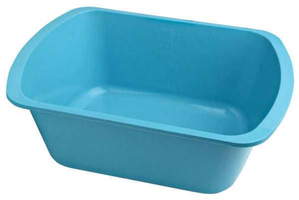 Autoclavable Plastic Foot Basin - 32.4 x 26.7 x 13.3cm - 6.6L