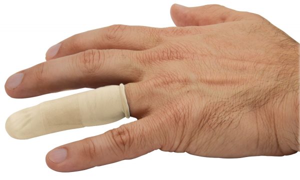 Latex Finger Cots - Powder-Free (144/Box)