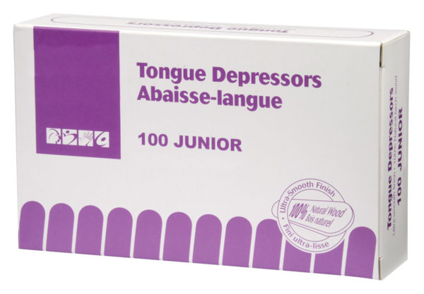 Tongue Depressors - 1.6 x 14cm (100/Box)