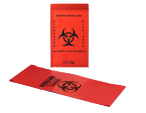 Infectious Waste Bags - 15.2 x 22.9cm