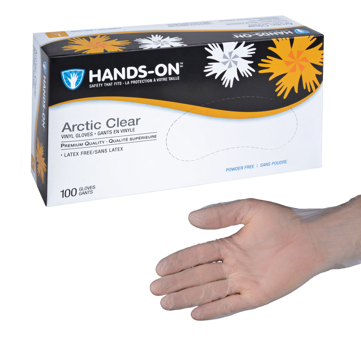 Vinyl Medical Examination Gloves (100/Box) First Aid Canada